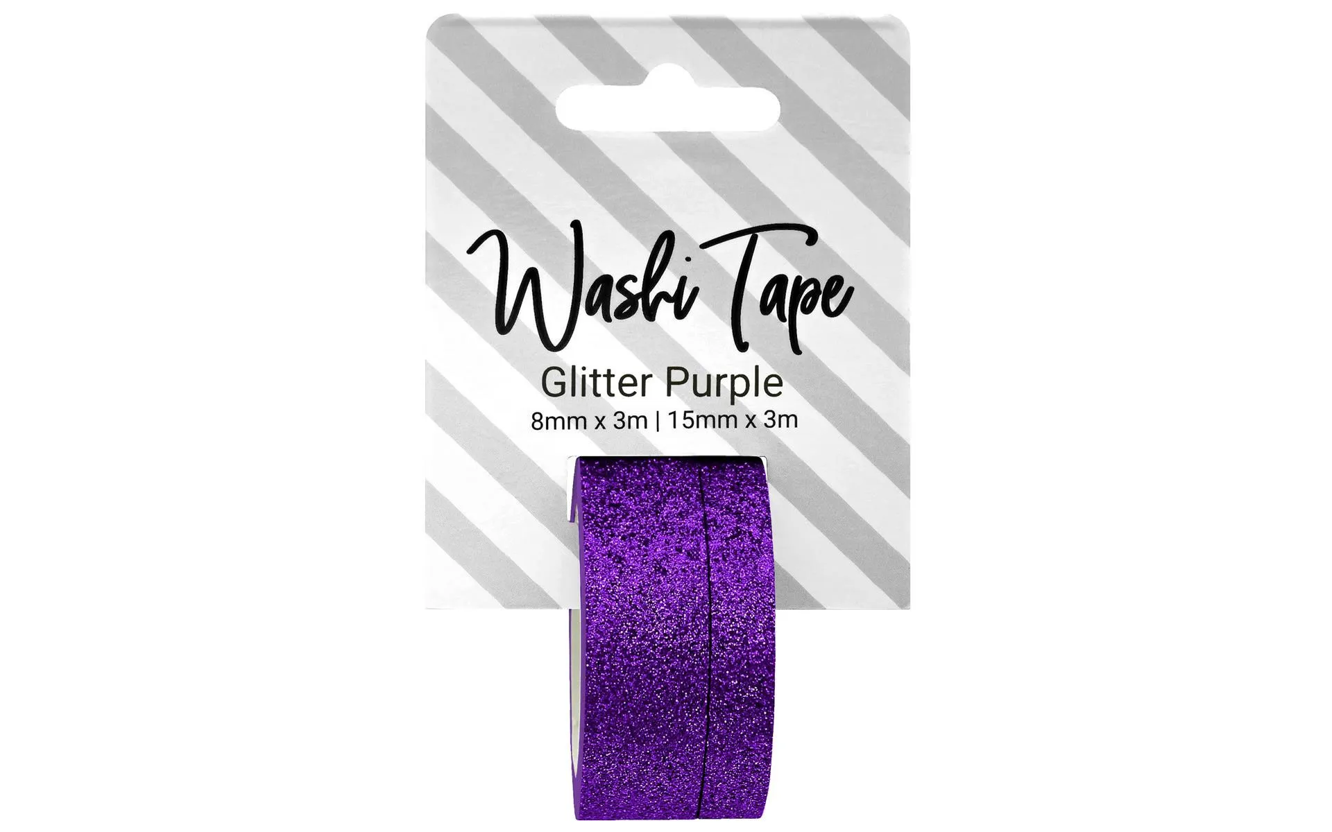Purple Glitter Washi Tape