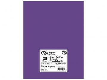 Purple Cardstock, 8.5x11, 25 sheets