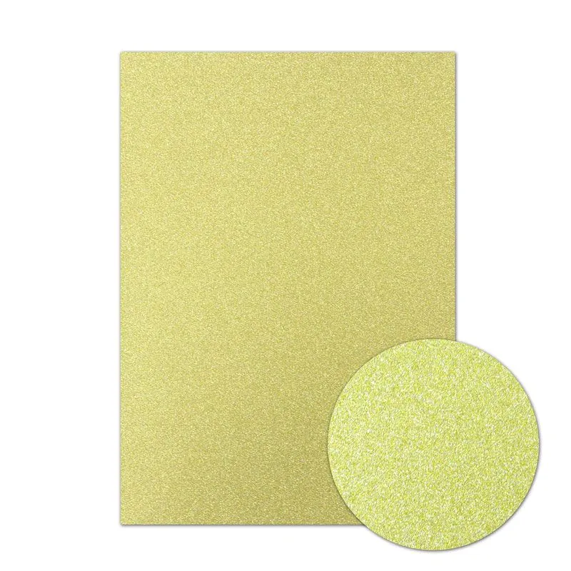 Gold Diamond Sparkles Shimmer Cardstock