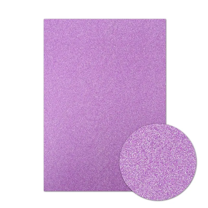 Purple Lavender Diamond Sparkles Shimmer Cardstock