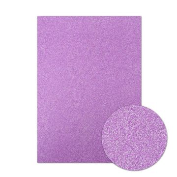 Purple Lavender Diamond Sparkles Glitter Cardstock