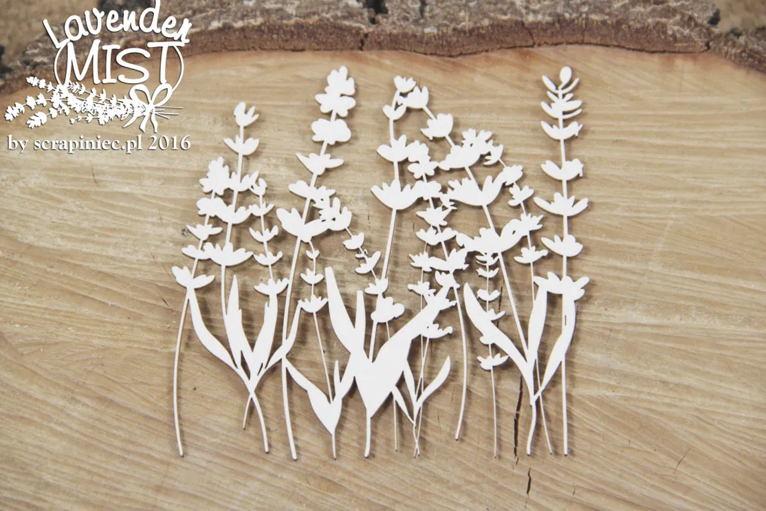 Background Lavender Mist Chipboard