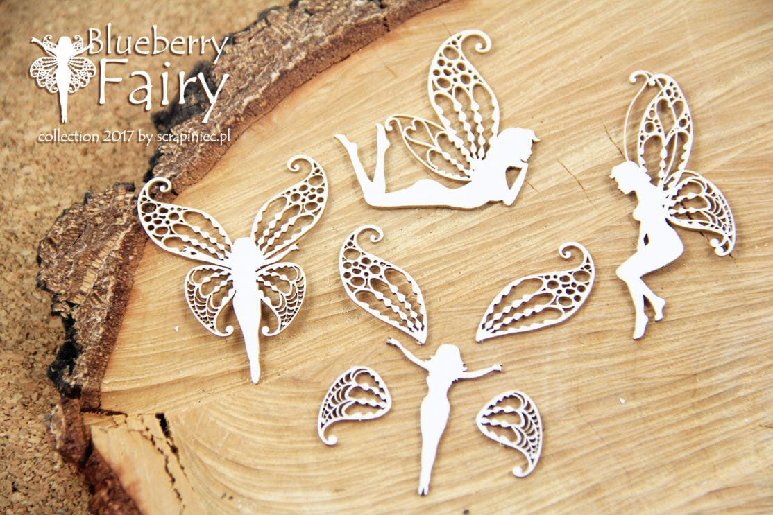 Little Fairies Chipboard