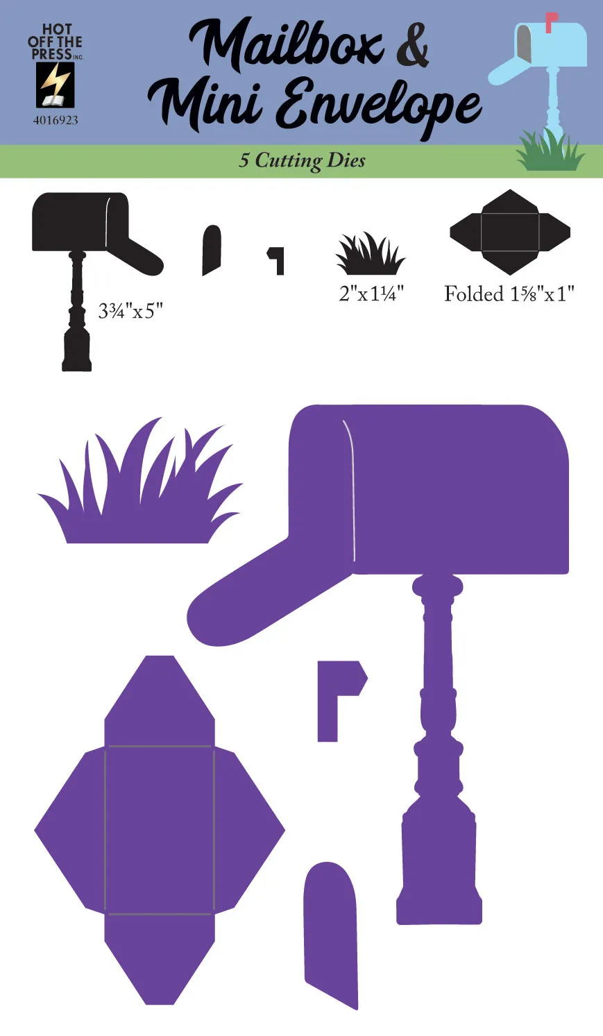 Mailbox with Mini Envelope Cutting Dies