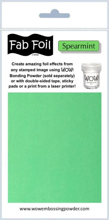 Spearmint Fab Foil
