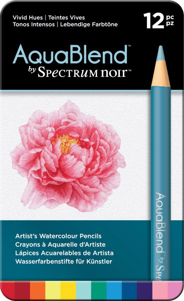 Vivid Watercolor Pencils, 12 pack