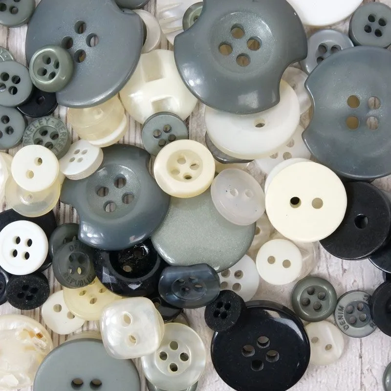 Monochrome - Hunkydory Button Assortment