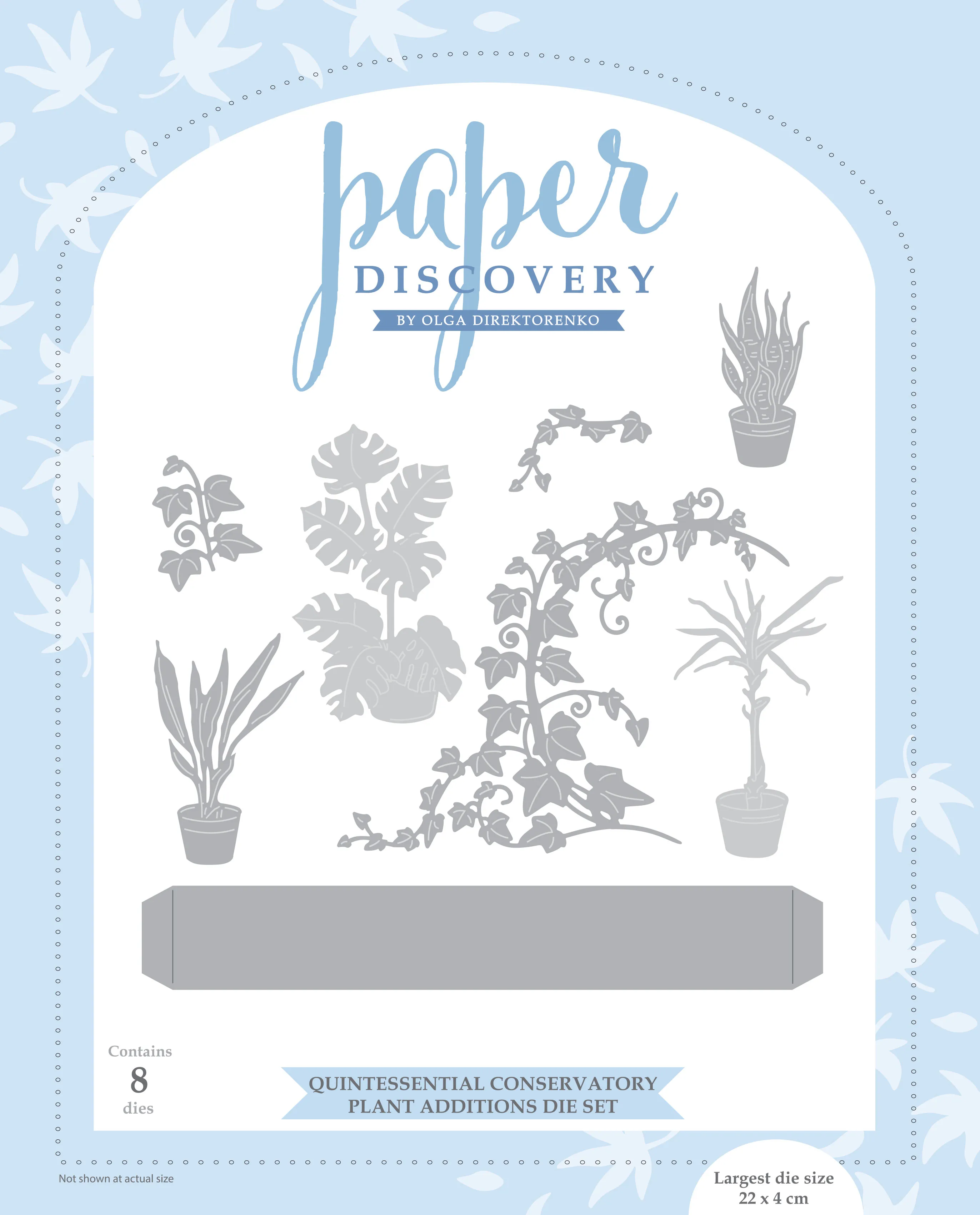 Plant Additions Die Set Paper Discovery