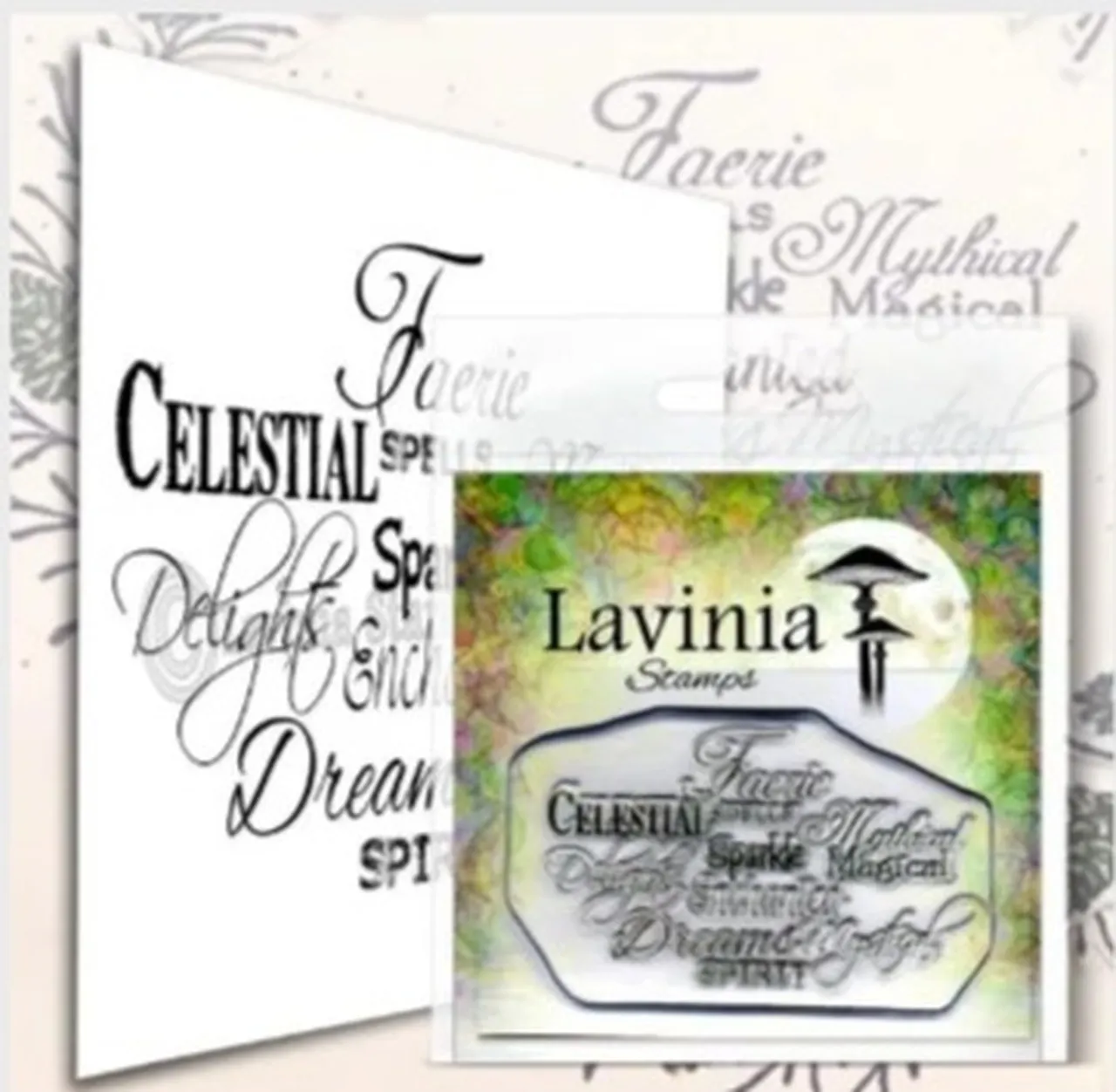 Faerie Spells Clear Stamp by Lavinia