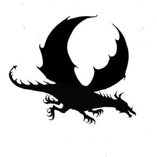 Dragon Miniature Clear Stamp by Lavinia