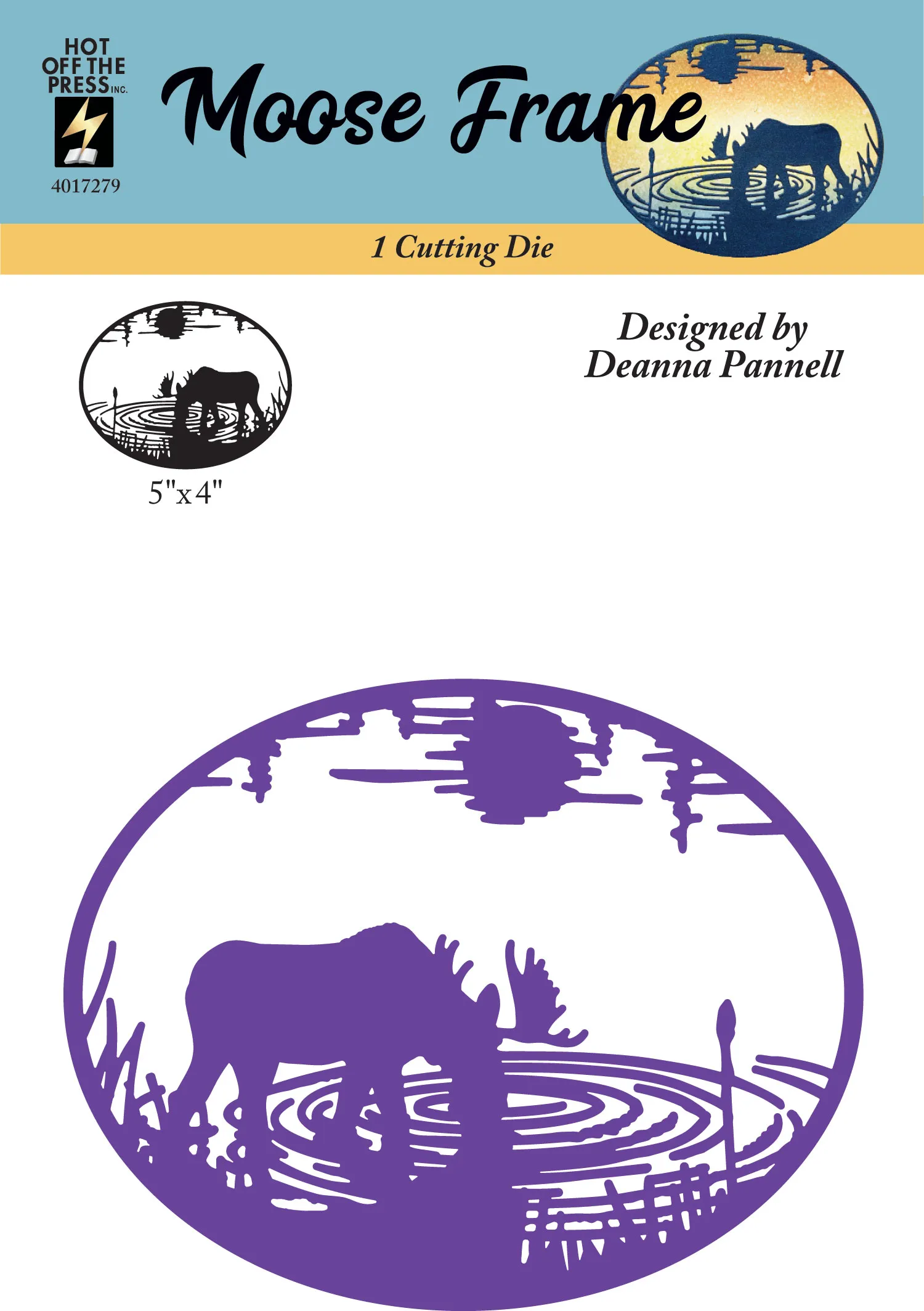Moose Frame Cutting Die