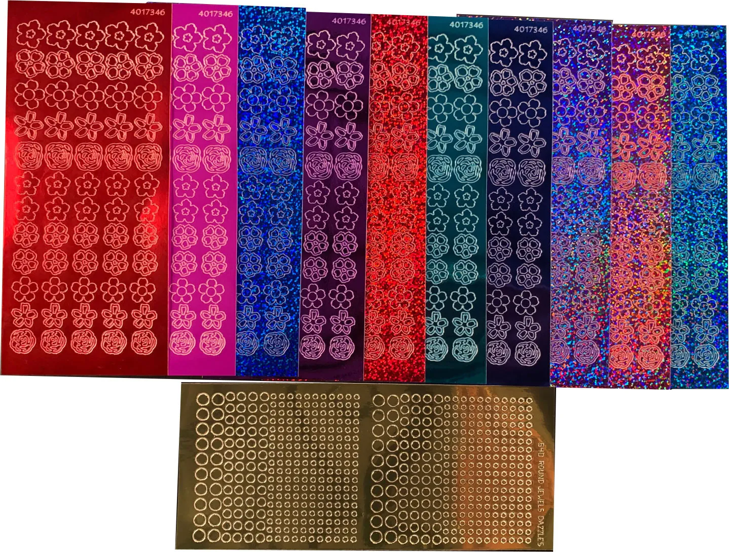 Small Flower Dazzles, 600 pieces