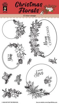 Christmas Florals Clear Stamps