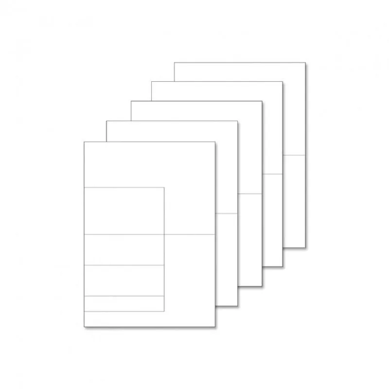 A5 Side Stepper - Fancy Shaped  Cards