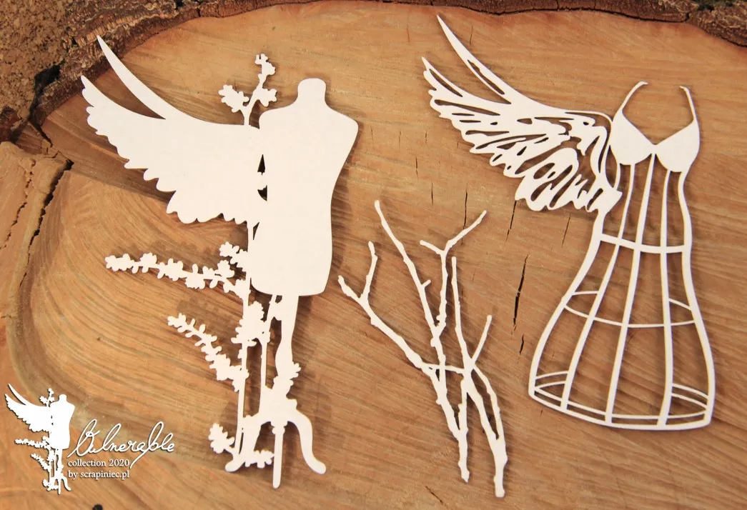 Big Mannequin Chipboard, 3 pieces