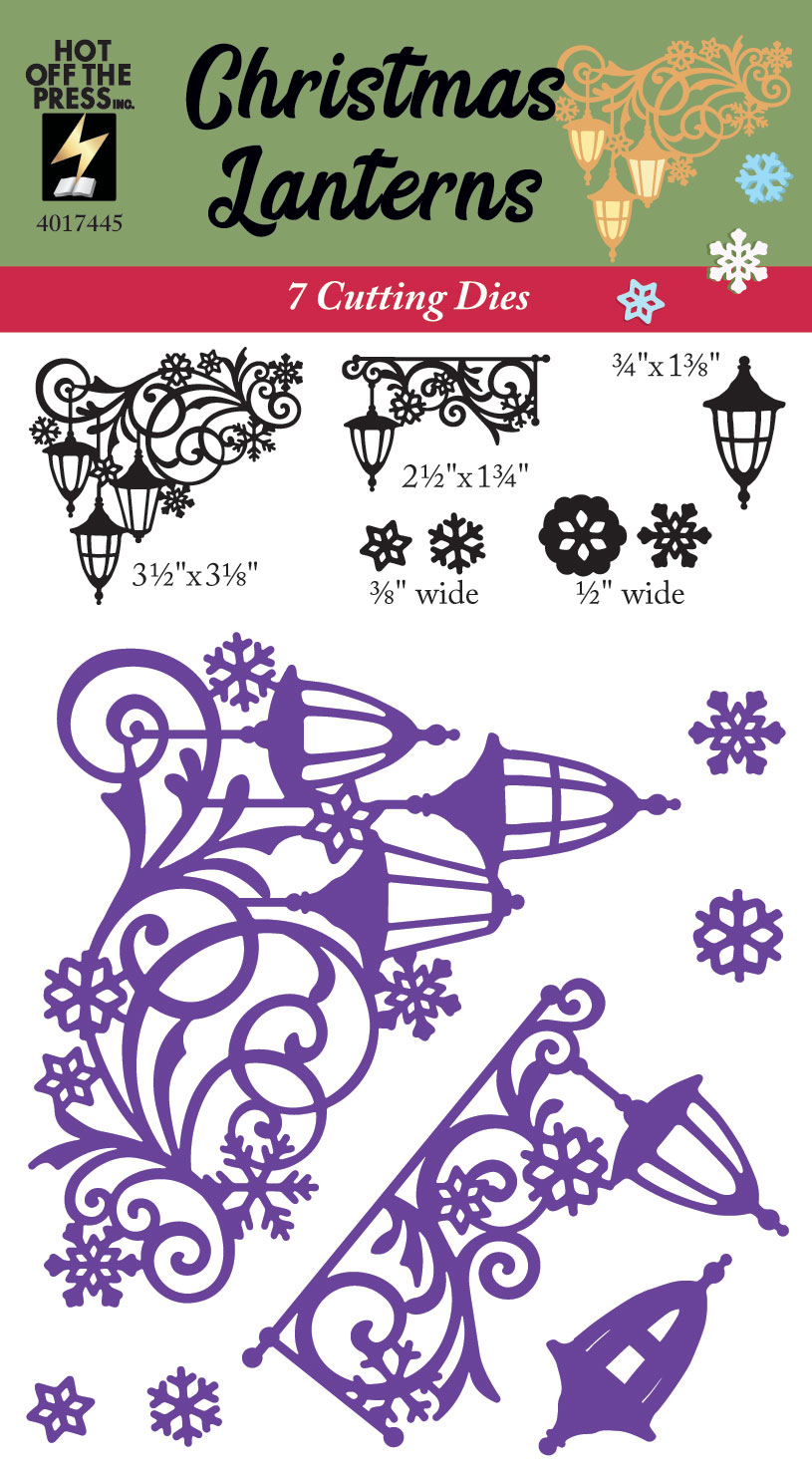 Christmas Lanterns Cutting Dies