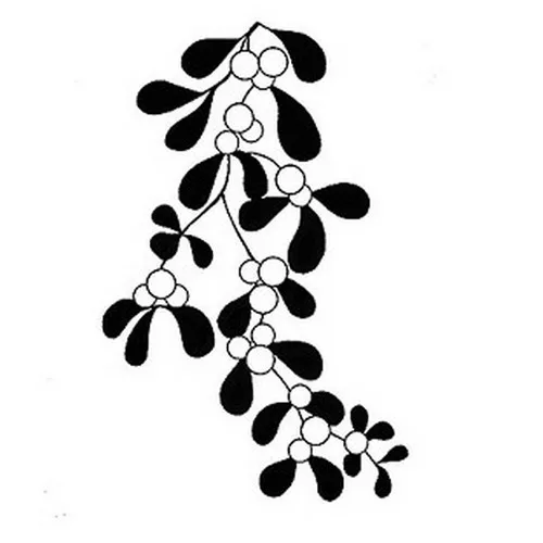 Mistletoe Clear Stamp