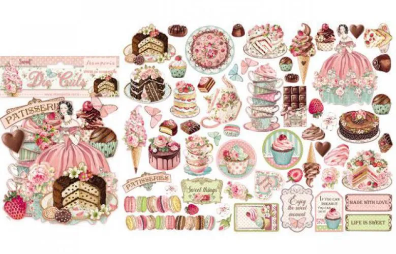 Sweetie Die-Cuts, 59 pieces