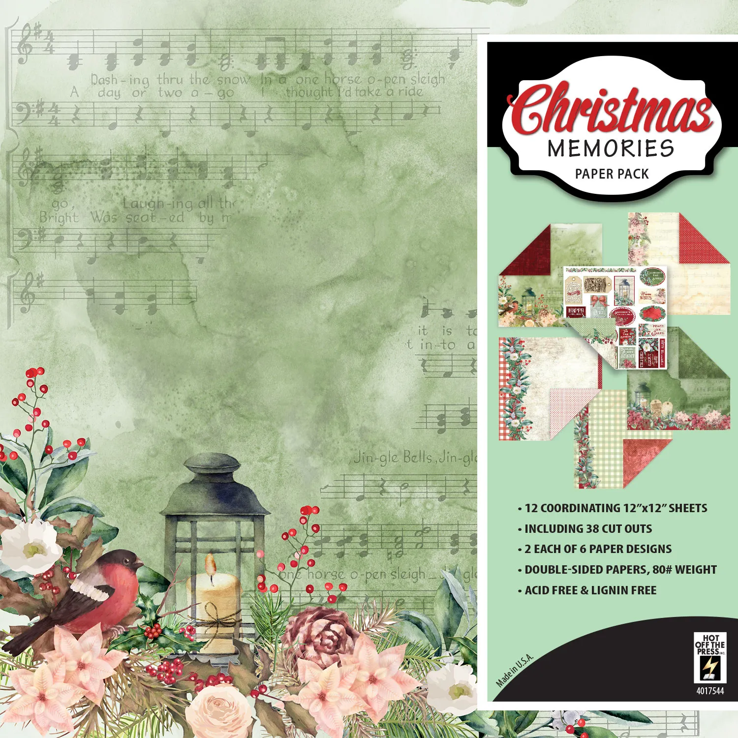 Christmas Memories Paper Pack, 12
