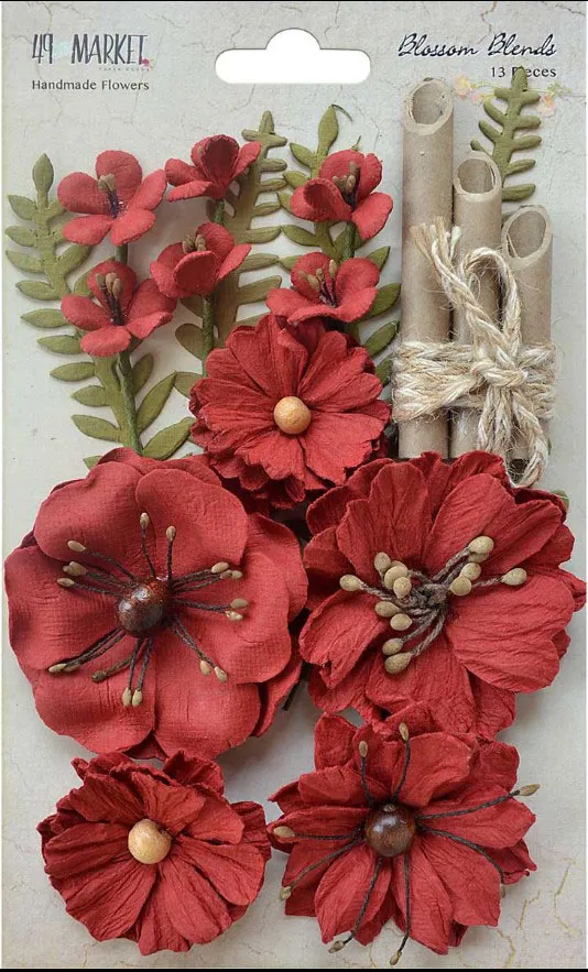 Red Blossom Blends Flowers