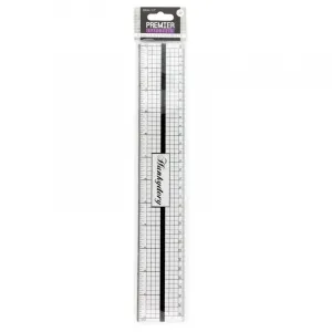 Plastic Ruler with Metal Edge - Premier Tools