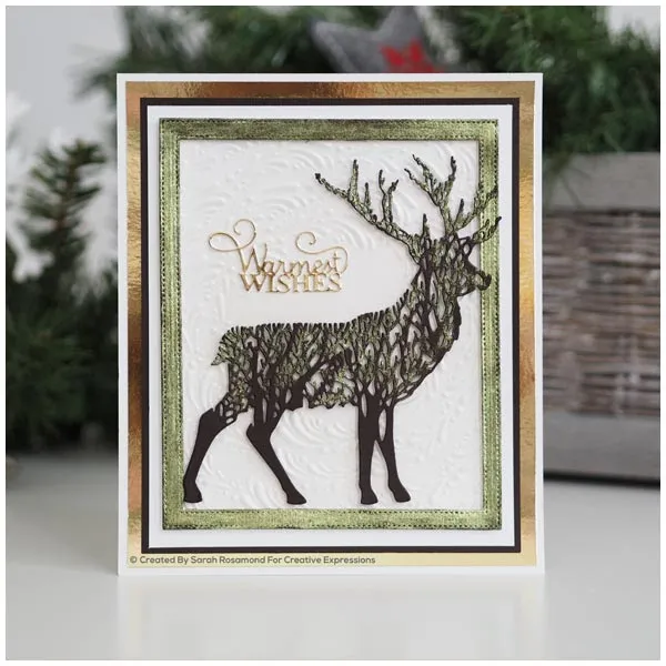Forest Stag Craft Die by Paper Panda