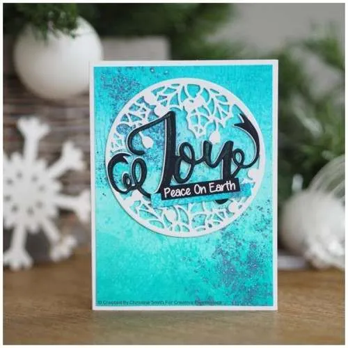 Christmas Baubles Joy & Jingles Bells Craft Dies by Paper Panda