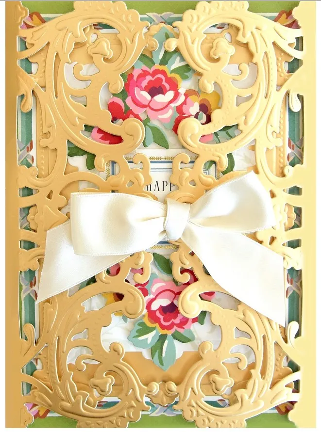 Scroll Gatefold Dies by Anna Griffin