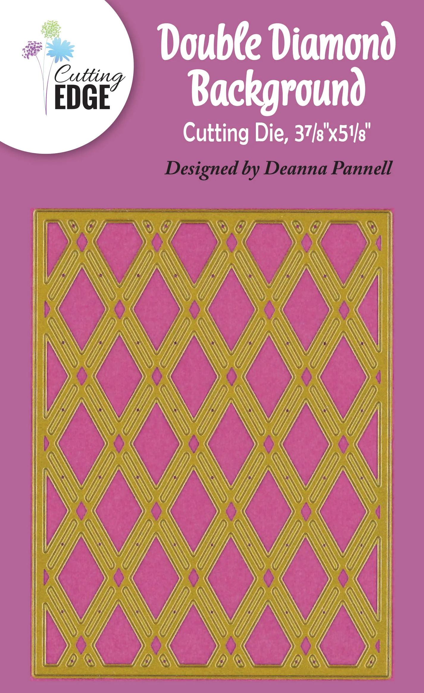 Double Diamond Background Cutting Die