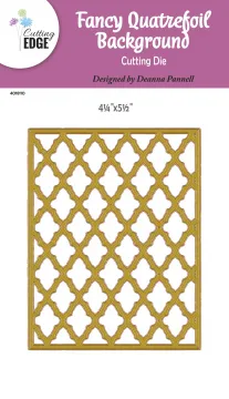 Fancy Quatrefoil Background Cutting Die