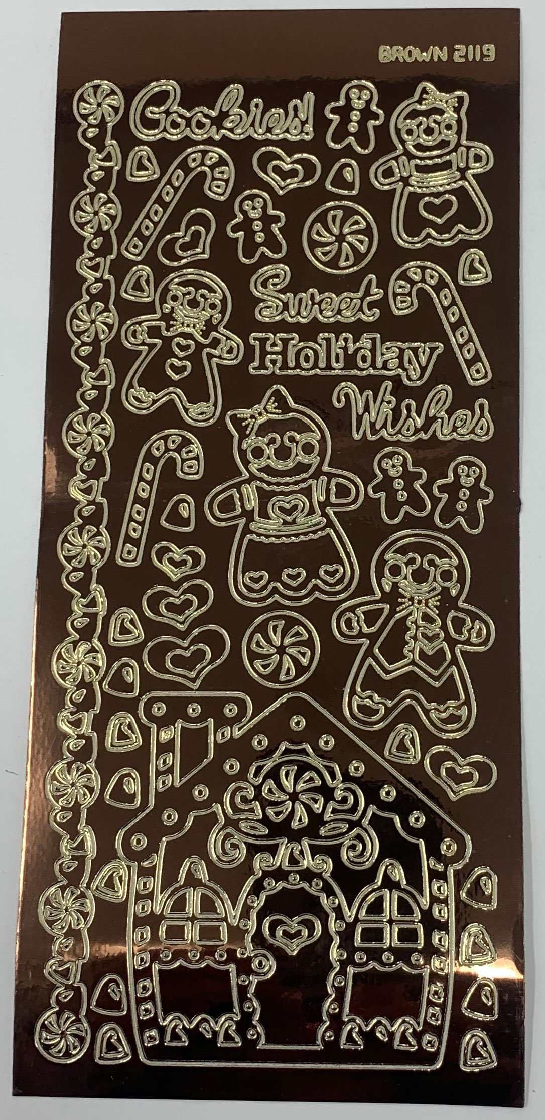 Gingerbread Dazzles™ Stickers