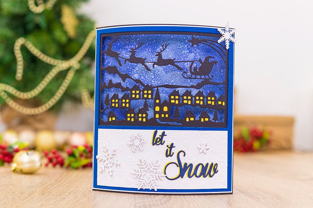 Night Before Christmas Create-A-Card Cutting Dies