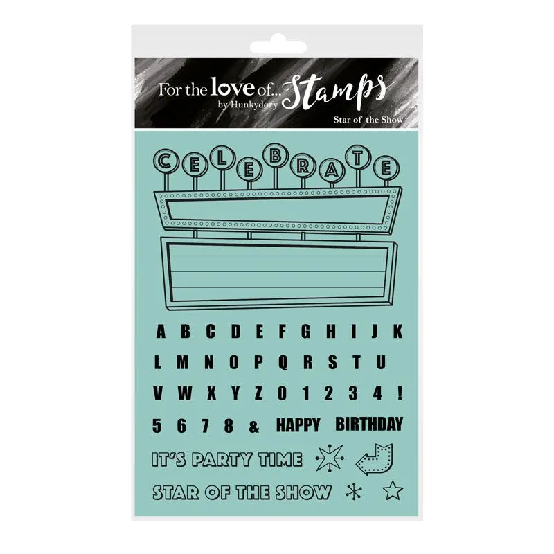 Star of the Show A6 Stamp Set