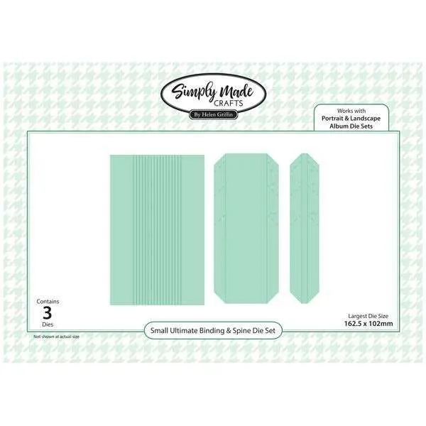 Small Ultimate Binding & Spine System Simply Made Crafts Die Set