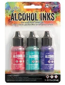 Beach Deco -  3 piece Alcohol Ink Kit