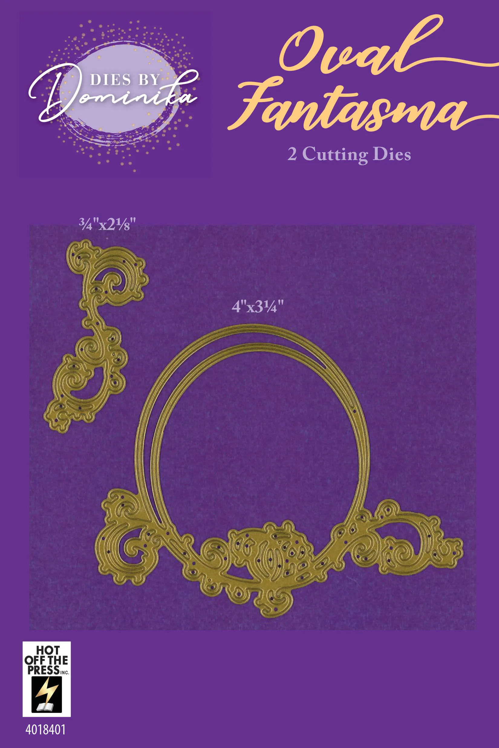 Oval Fantasma Cutting Dies