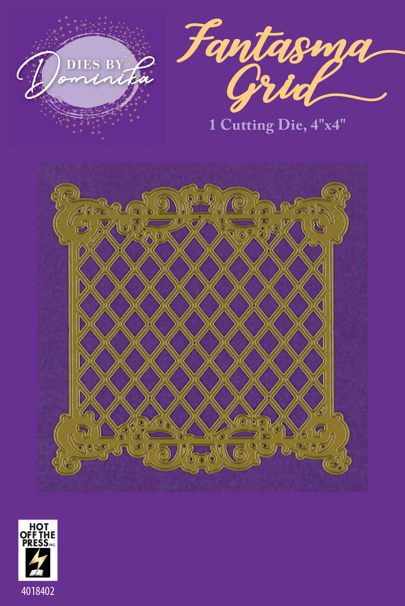 Fantasma Grid Cutting Die