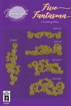 Five Fantasma Cutting Dies