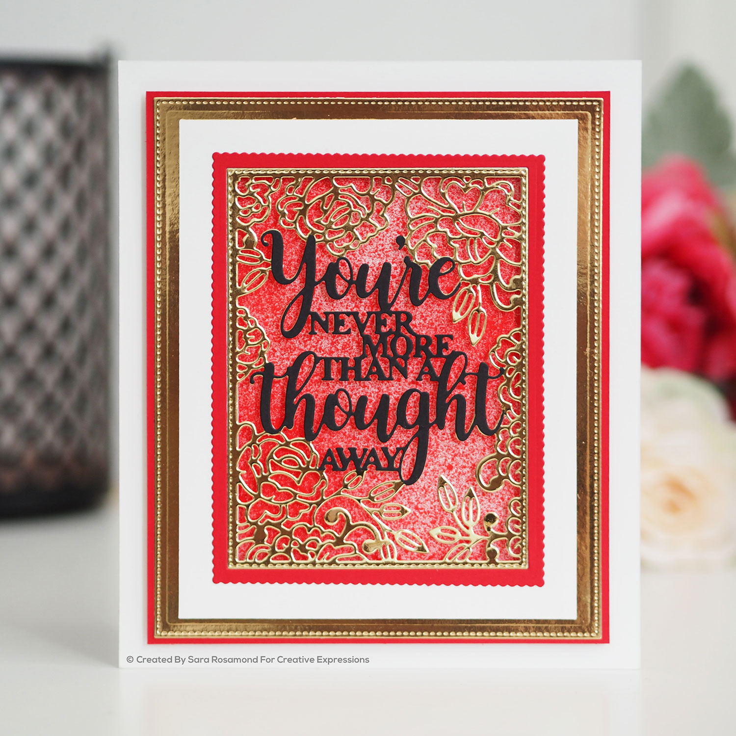 You're Never More Than A Thought Away Craft Die