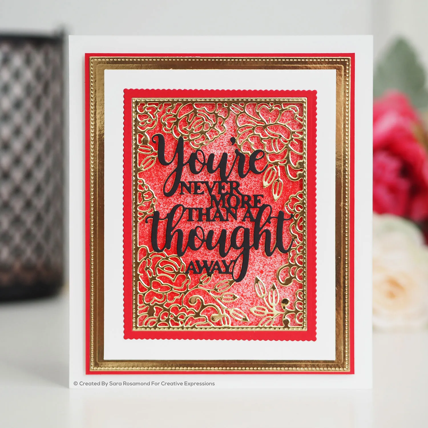 You're Never More Than A Thought Away Craft Die