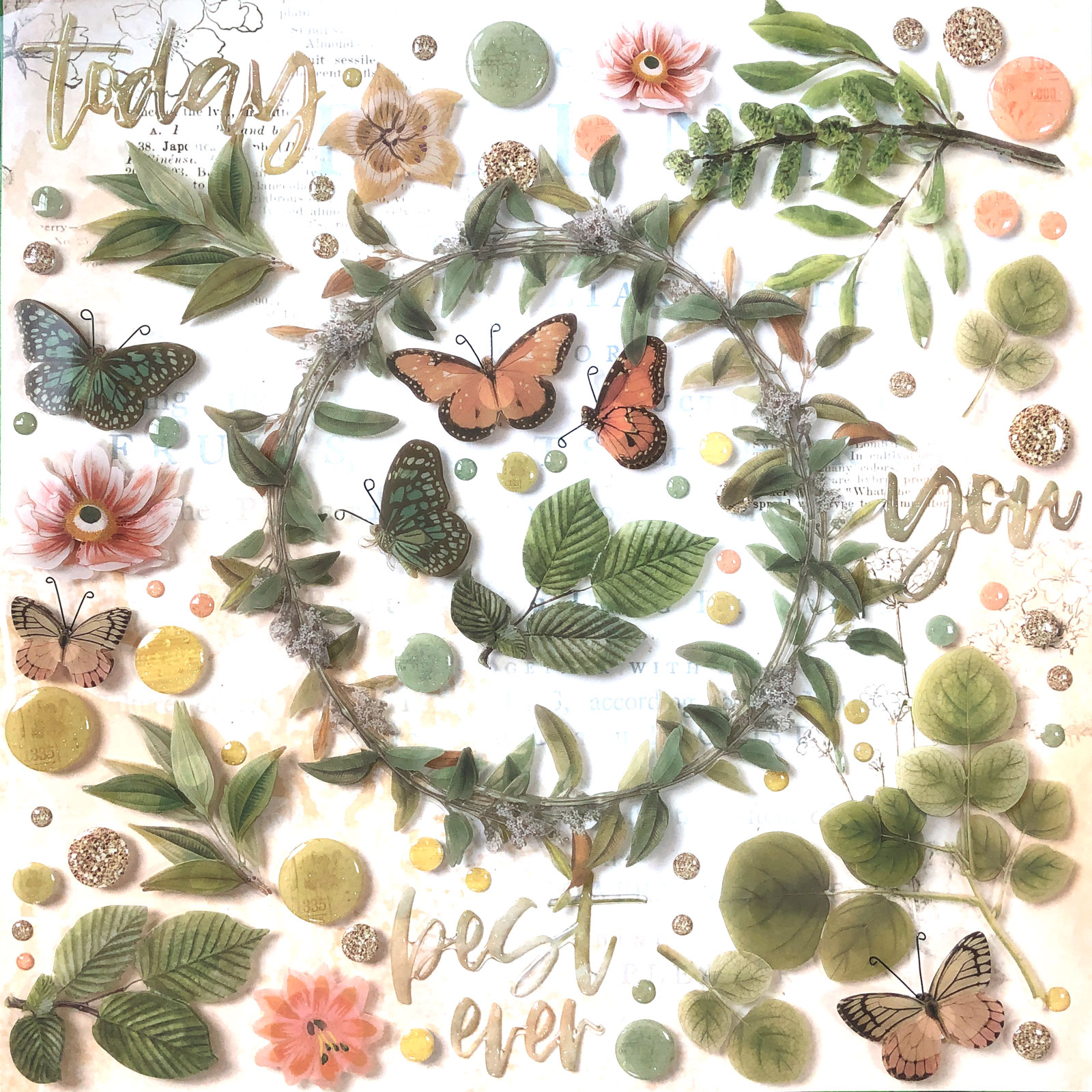 Vintage Artistry Wedgewood Layered Embellishments