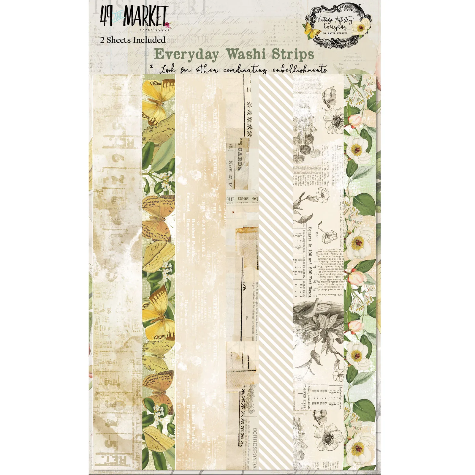 Vintage Artistry Everyday Washi Strips