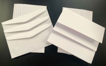 Slim Line Cards & Envelopes, 10 each