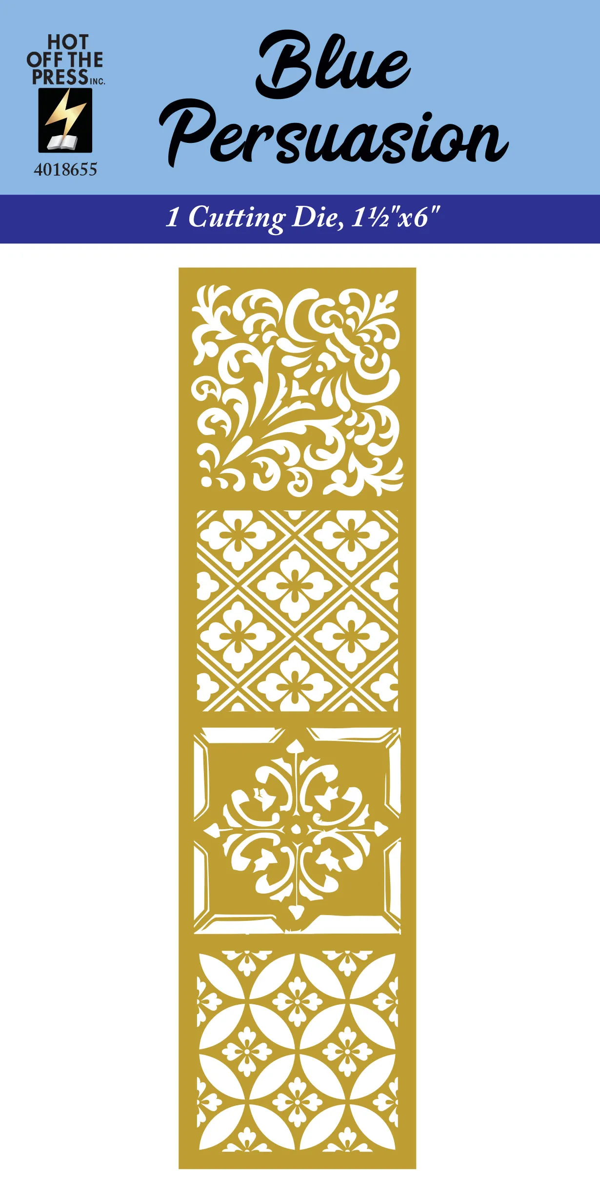 Blue Persuasion Cutting Dies