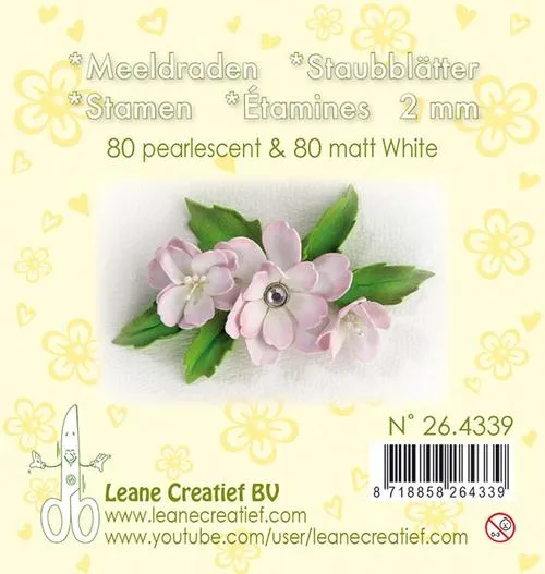 White Stamens, 160 pieces