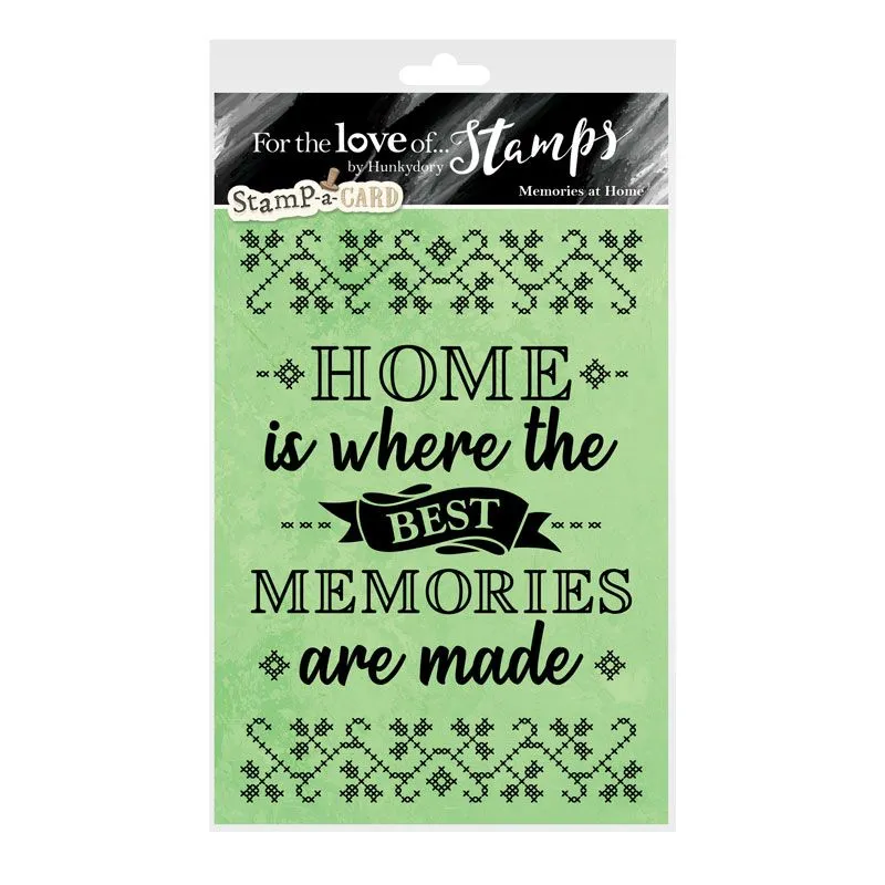 Memories at Home A6 Stamp Set