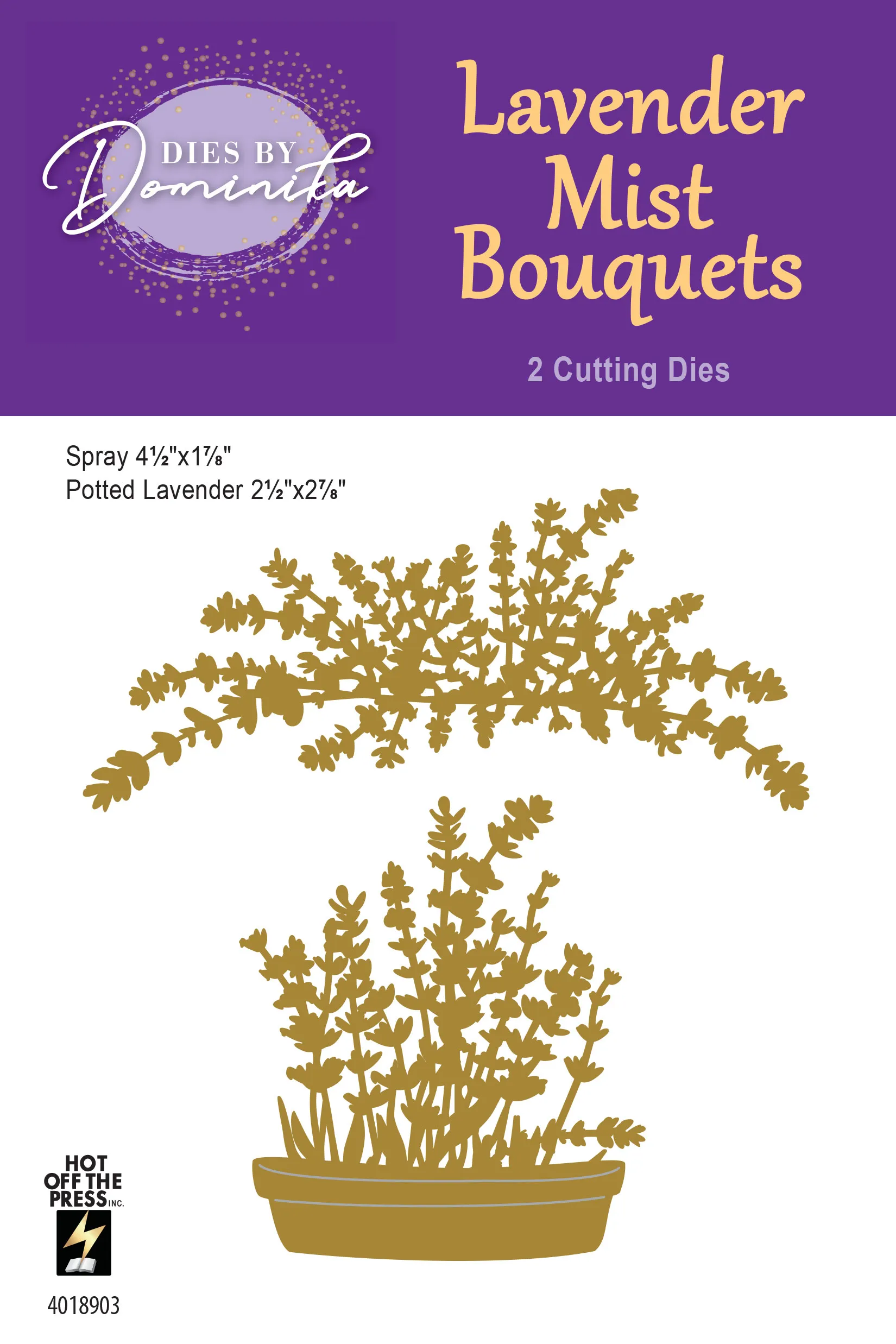 Lavender Mist Bouquets Cutting Dies