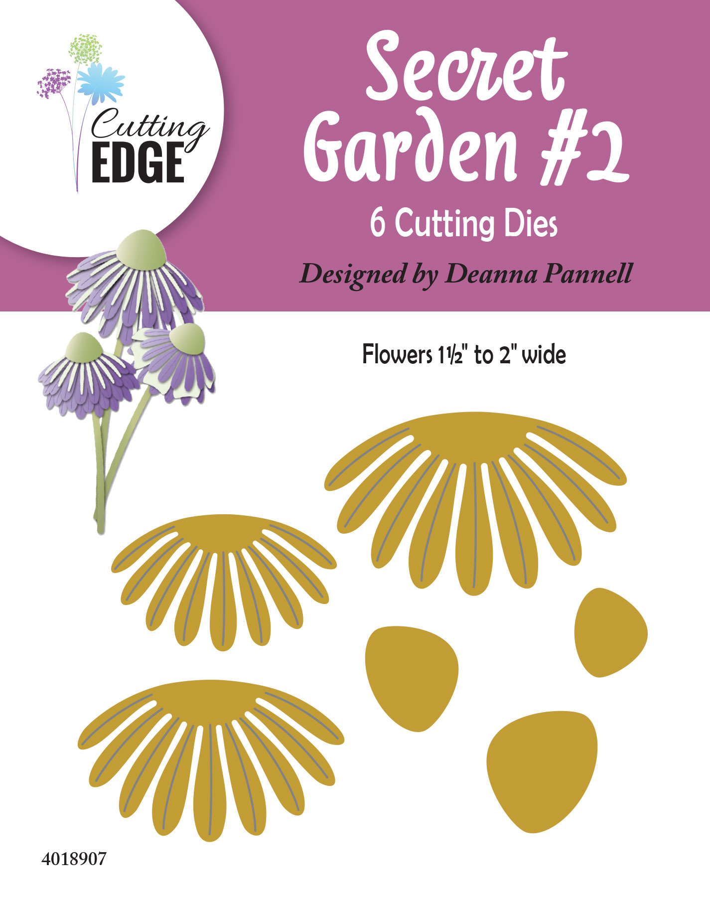 Secret Garden #2 Cutting Dies