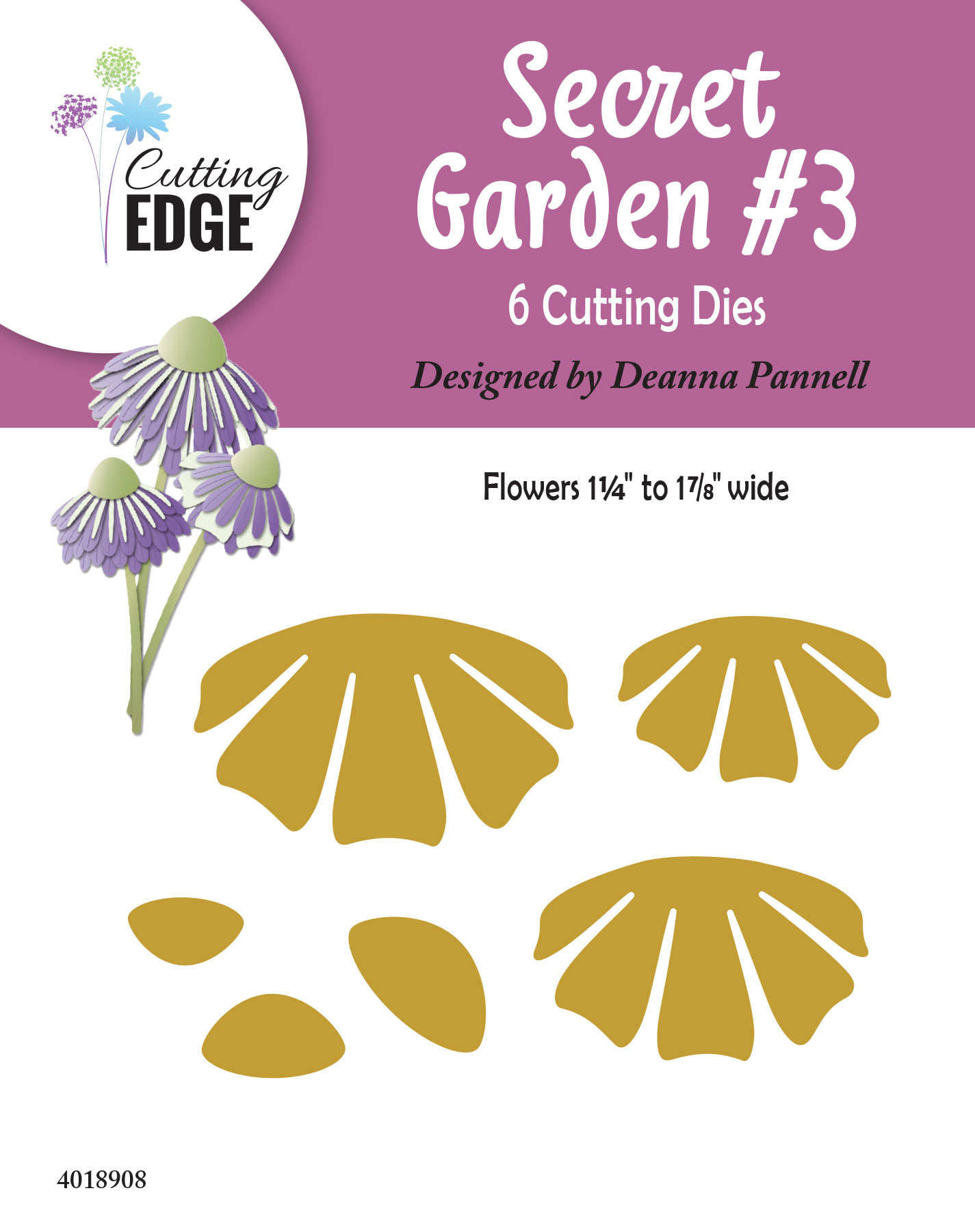 Secret Garden #3 Cutting Dies