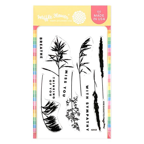 Paper Wishes | Waffle Flower Stencils & Stamp Set